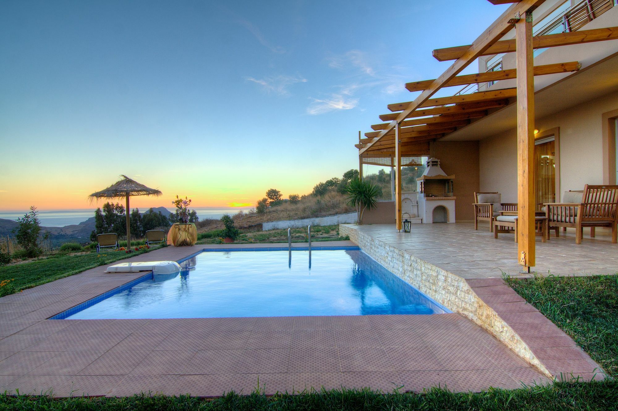 Villa Despina 1 Plakias Private Villa, Private Swimming Pool Garden,Amazing View Lefkogeia المظهر الخارجي الصورة